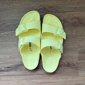 Birkenstock EVA Yellow Sandals